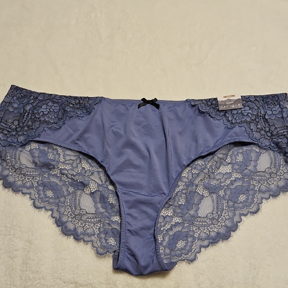 Cacique Lavender Lace Accent Panties